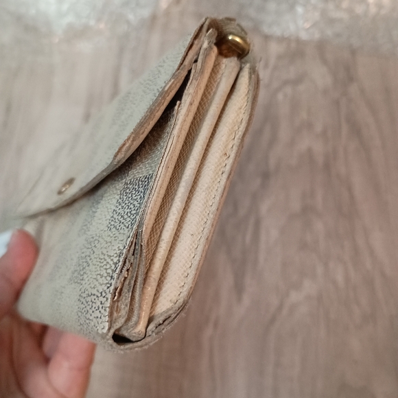 LOUIS VUITTON Portefeuille Sarah N61735 Damier Azur Wallet - Picture 4 of 11